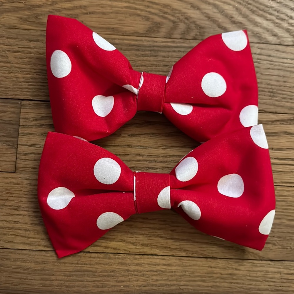 Minnie bows handmade